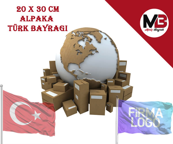 20 x 30 - Alpaka - Türk Bayrağı - 1 Çuval
